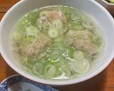 ねぎたっぷり肉団子スープ作り方7写真