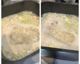 夜食☆風邪！罪悪感1！鶏皮の中華風おじや作り方4写真