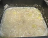 夜食☆風邪！罪悪感1！鶏皮の中華風おじや作り方5写真