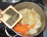 カレースープ♪カレールウで簡単作り方6写真