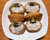 節分かわいい鬼のお稲荷さん作り方4写真