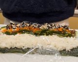中身たっぷり！！大豆ミートdeキンパ風作り方7写真