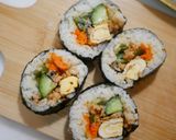 中身たっぷり！！大豆ミートdeキンパ風作り方9写真
