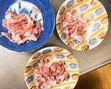 ガーリック味噌味豚こま白菜回鍋肉青椒肉絲作り方3写真