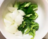 ガーリック味噌味豚こま白菜回鍋肉青椒肉絲作り方5写真
