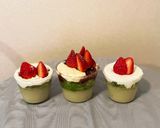 抹茶プリンいちごパフェ♡作り方9写真