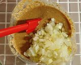 まろやか豆乳ゴマだれ(in玉ねぎ)作り方3写真