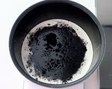 ブラックココアで。モノクロパンナコッタ作り方1写真
