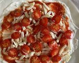米粉で作るトマトとチーズの簡単ピザ作り方7写真