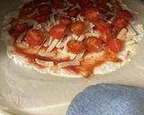 米粉で作るトマトとチーズの簡単ピザ作り方8写真