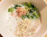【離乳食9か月～】オートミールのミルク粥作り方2写真