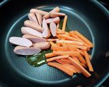 超簡単！喫茶店風しっとりナポリタン！！作り方3写真