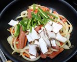 超簡単！喫茶店風しっとりナポリタン！！作り方5写真