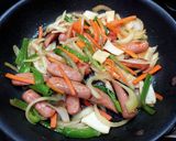 超簡単！喫茶店風しっとりナポリタン！！作り方6写真