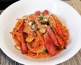超簡単！喫茶店風しっとりナポリタン！！作り方8写真