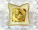 とろ〜り♪チーズプリントースト作り方3写真
