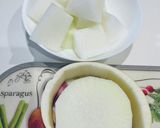 大根のそぼろあん煮物作り方1写真