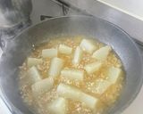 大根のそぼろあん煮物作り方6写真