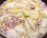 鶏がらで簡単！白菜と豚肉のとろとろ煮作り方10写真