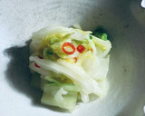 白菜の白だしとハチミツの漬物作り方4写真