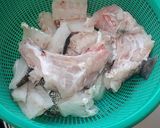 マダラアラの潮煮(なべじversion)作り方1写真