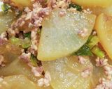 やわらか ダイコンのそぼろ煮作り方5写真