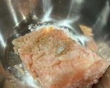 こりっこり！食感◎お鍋に合う！鶏つくね作り方2写真