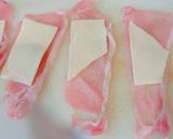 豚ロースチーズ巻き作り方1写真