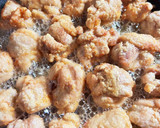 鶏の甘酢唐揚げ。唐揚げの甘酢ごまダレ。作り方4写真
