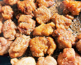 鶏の甘酢唐揚げ。唐揚げの甘酢ごまダレ。作り方6写真