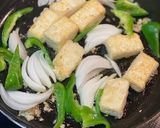 豆腐と豚バラ肉のソテーバルサミコ酢作り方2写真