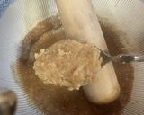 蕗のとうで作る簡単美味しい蕗味噌作り方11写真