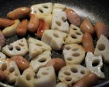 れんこんとウインナーのお酢おかず作り方4写真