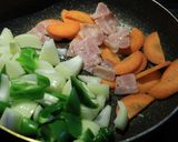 野菜の甘酢ケチャップ炒め作り方3写真