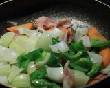 野菜の甘酢ケチャップ炒め作り方4写真