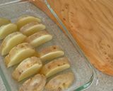 豆苗とポテト炒め コチュジャンタレ作り方2写真