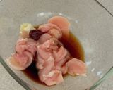豆苗とポテト炒め コチュジャンタレ作り方5写真