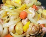 市販カレー●ミルクチキンカレーパスタ作り方2写真