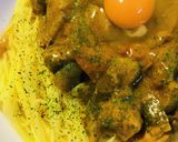 市販カレー●ミルクチキンカレーパスタ作り方4写真
