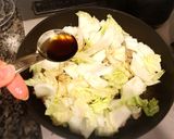 豚こま肉と白菜のめんつゆ炒め煮作り方3写真
