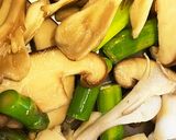 アスパラ•キノコの豆乳スープ作り方3写真