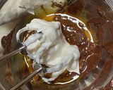 シュワ〜低糖質なココアシフォンケーキ♪作り方4写真