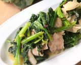 簡単♪ちぢみほうれん草の卵炒め作り方12写真