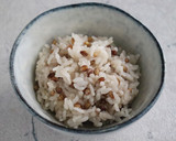 白米2合と紫もち麦大さじ2を炊飯器で炊く作り方10写真