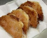 れんこん入りハムチーズ　フライ作り方6写真