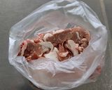豚こま肉の角煮風作り方1写真