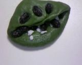 やさしい甘さ♪抹茶と甘納豆のワッフル☆作り方5写真