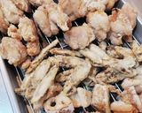 鶏肉・ごぼう・れんこん　揚げて甘辛味！作り方5写真