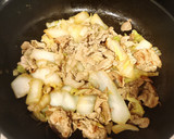 豚こま肉と白菜のめんつゆ炒め煮作り方6写真