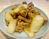 豚こま肉と白菜のめんつゆ炒め煮作り方7写真